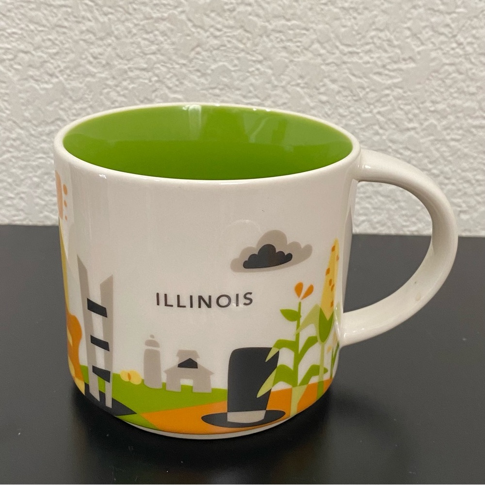 2015 STARBUCKS Illinois You Are Here Collection Mug